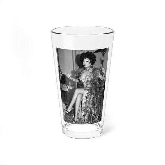 Joan Collins #525 (Vintage Female Icon) Pint Glass 16oz 16oz - Go Mug Yourself