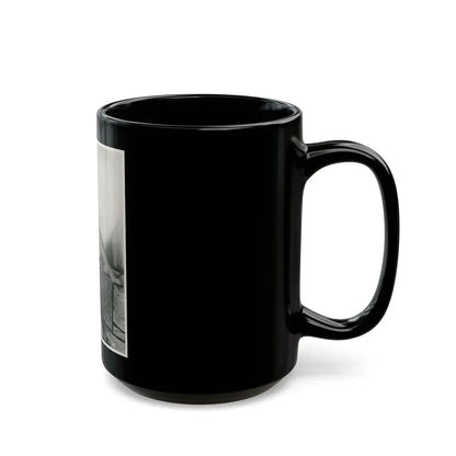 Joan Collins #526 (Vintage Female Icon) Black Coffee Mug - Go Mug Yourself