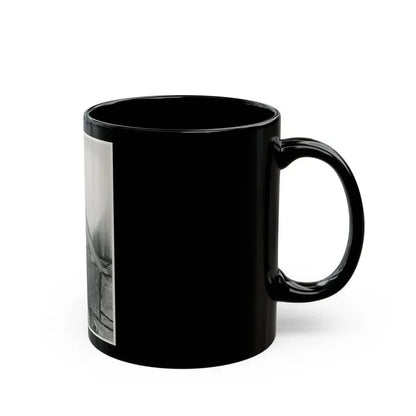 Joan Collins #526 (Vintage Female Icon) Black Coffee Mug - Go Mug Yourself