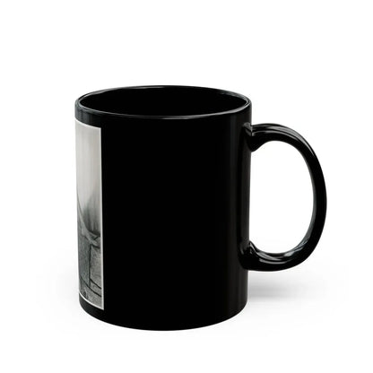 Joan Collins #526 (Vintage Female Icon) Black Coffee Mug - Go Mug Yourself