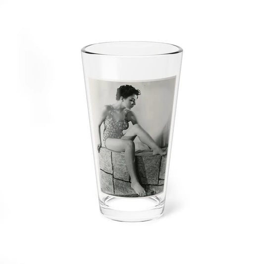 Joan Collins #526 (Vintage Female Icon) Pint Glass 16oz 16oz - Go Mug Yourself