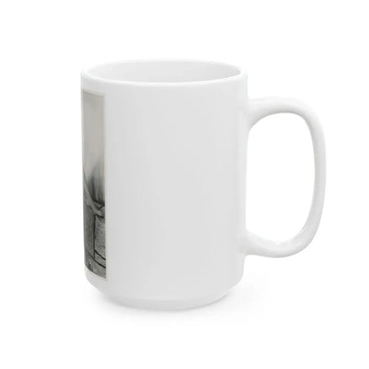 Joan Collins #526 (Vintage Female Icon) White Coffee Mug - Go Mug Yourself