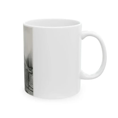 Joan Collins #526 (Vintage Female Icon) White Coffee Mug - Go Mug Yourself