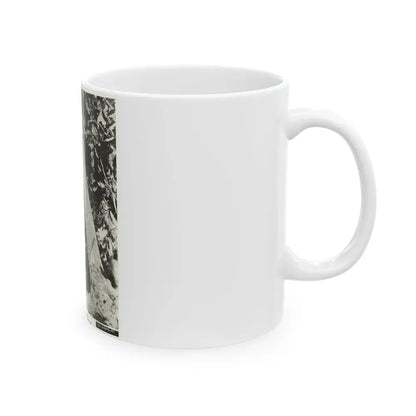 Joan Collins #527 (Vintage Female Icon) White Coffee Mug - Go Mug Yourself