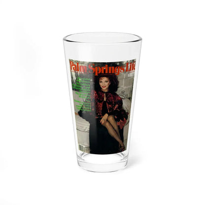 Joan Collins #528 - Mag. Cover (Vintage Female Icon) Pint Glass 16oz 16oz - Go Mug Yourself