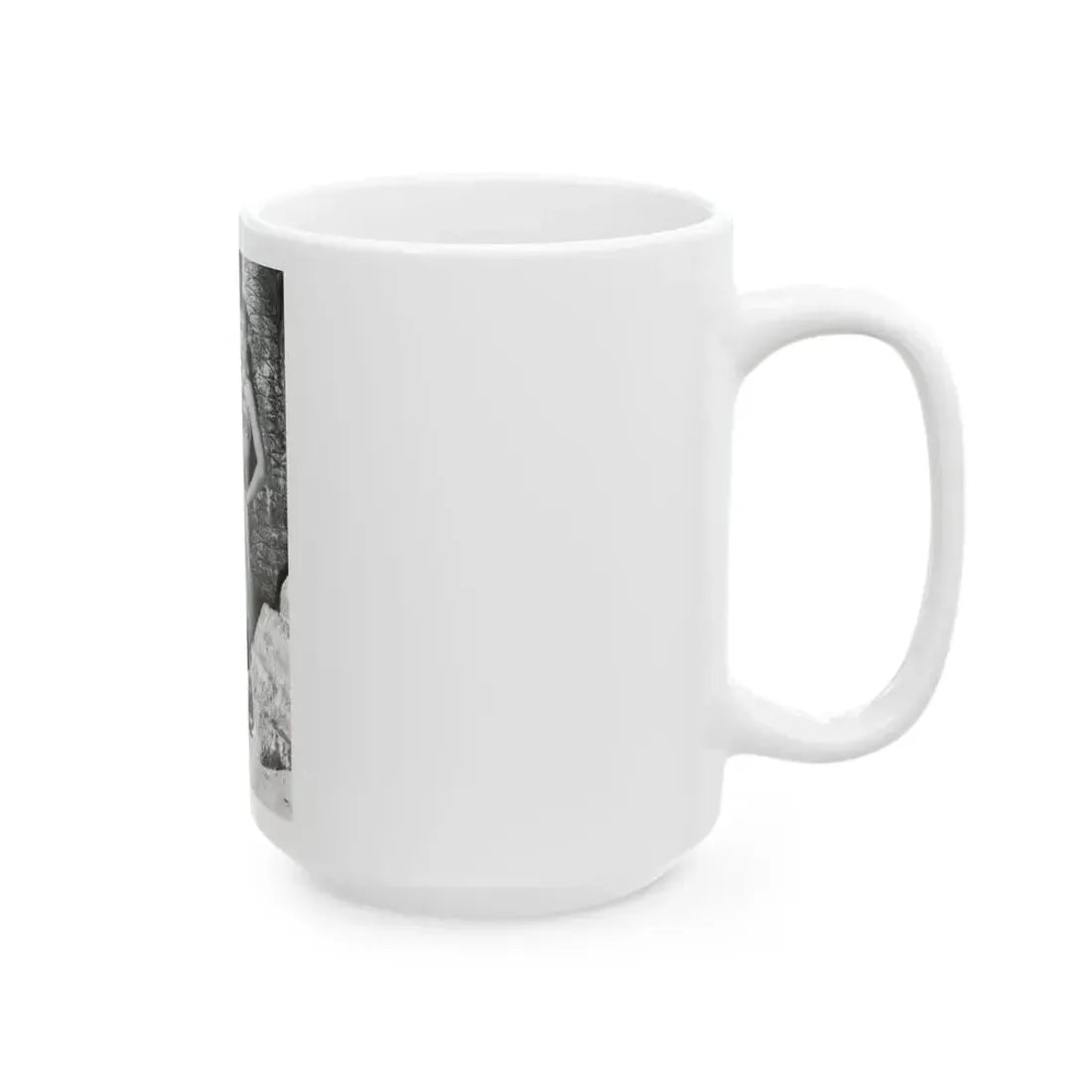 Joan Collins #536 (Vintage Female Icon) White Coffee Mug - Go Mug Yourself