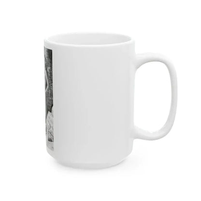 Joan Collins #536 (Vintage Female Icon) White Coffee Mug - Go Mug Yourself