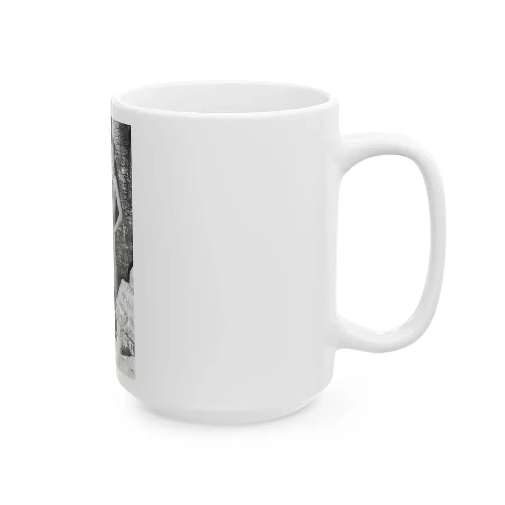 Joan Collins #536 (Vintage Female Icon) White Coffee Mug - Go Mug Yourself