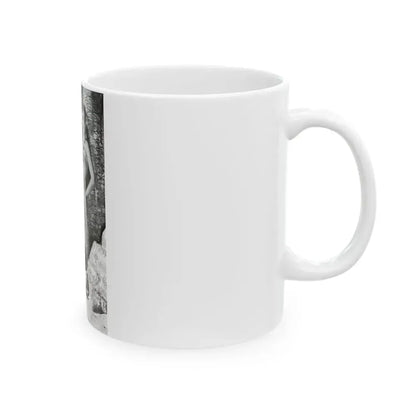 Joan Collins #536 (Vintage Female Icon) White Coffee Mug - Go Mug Yourself