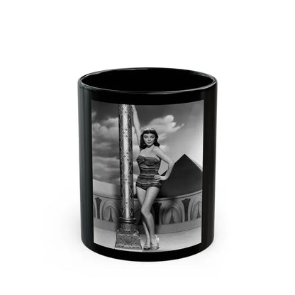 Joan Collins #537 (Vintage Female Icon) Black Coffee Mug 11oz - Go Mug Yourself