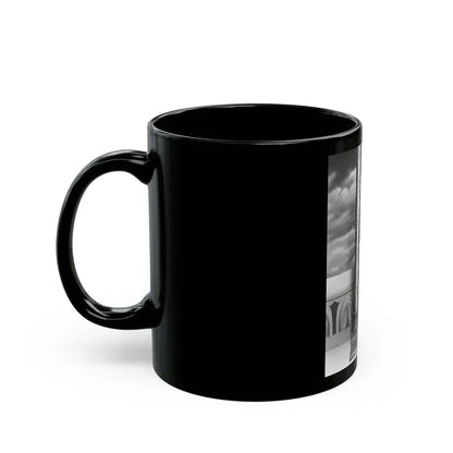 Joan Collins #537 (Vintage Female Icon) Black Coffee Mug - Go Mug Yourself