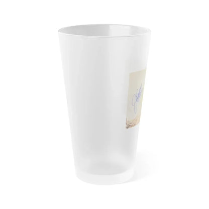 Joan Collins #538 (Vintage Female Icon) Frosted Pint Glass 16oz - Go Mug Yourself
