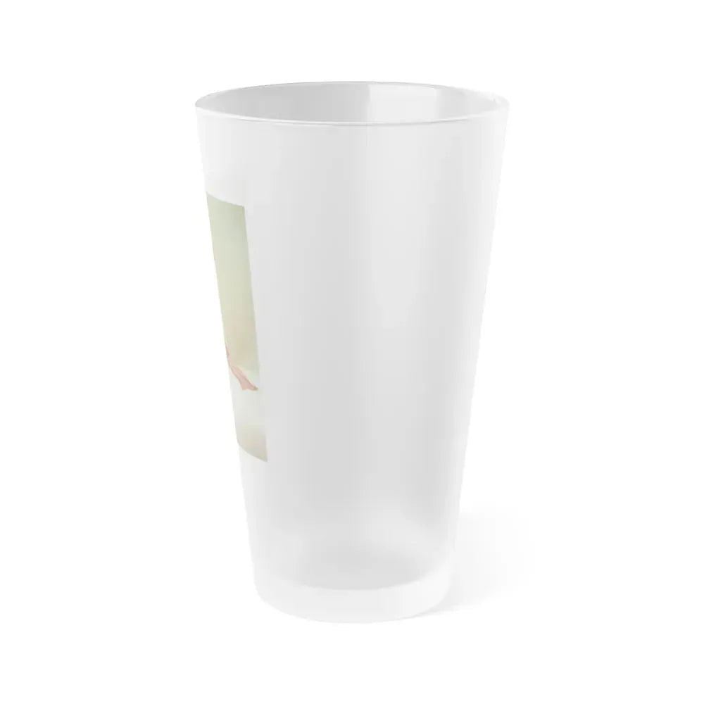 Joan Collins #539 (Vintage Female Icon) Frosted Pint Glass 16oz - Go Mug Yourself