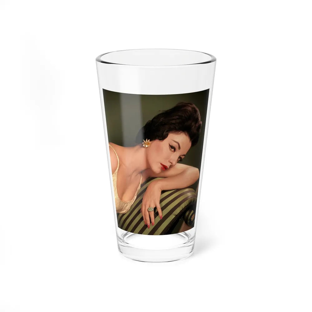 Joan Collins #546 (Vintage Female Icon) Pint Glass 16oz 16oz - Go Mug Yourself
