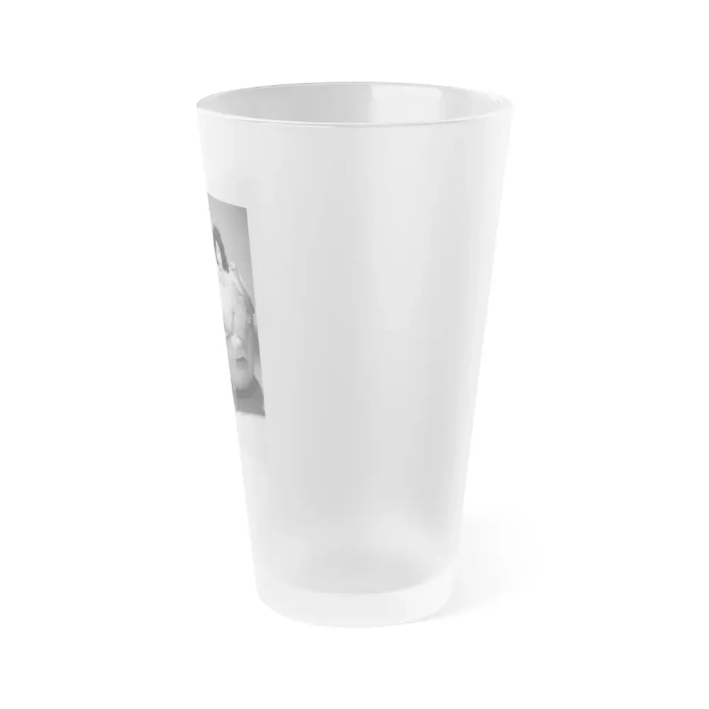 Joan Collins #547 (Vintage Female Icon) Frosted Pint Glass 16oz - Go Mug Yourself
