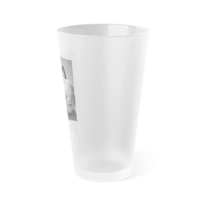 Joan Collins #547 (Vintage Female Icon) Frosted Pint Glass 16oz - Go Mug Yourself