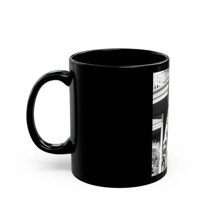 Joan Collins #548 (Vintage Female Icon) Black Coffee Mug - Go Mug Yourself