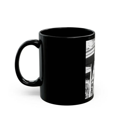 Joan Collins #548 (Vintage Female Icon) Black Coffee Mug - Go Mug Yourself