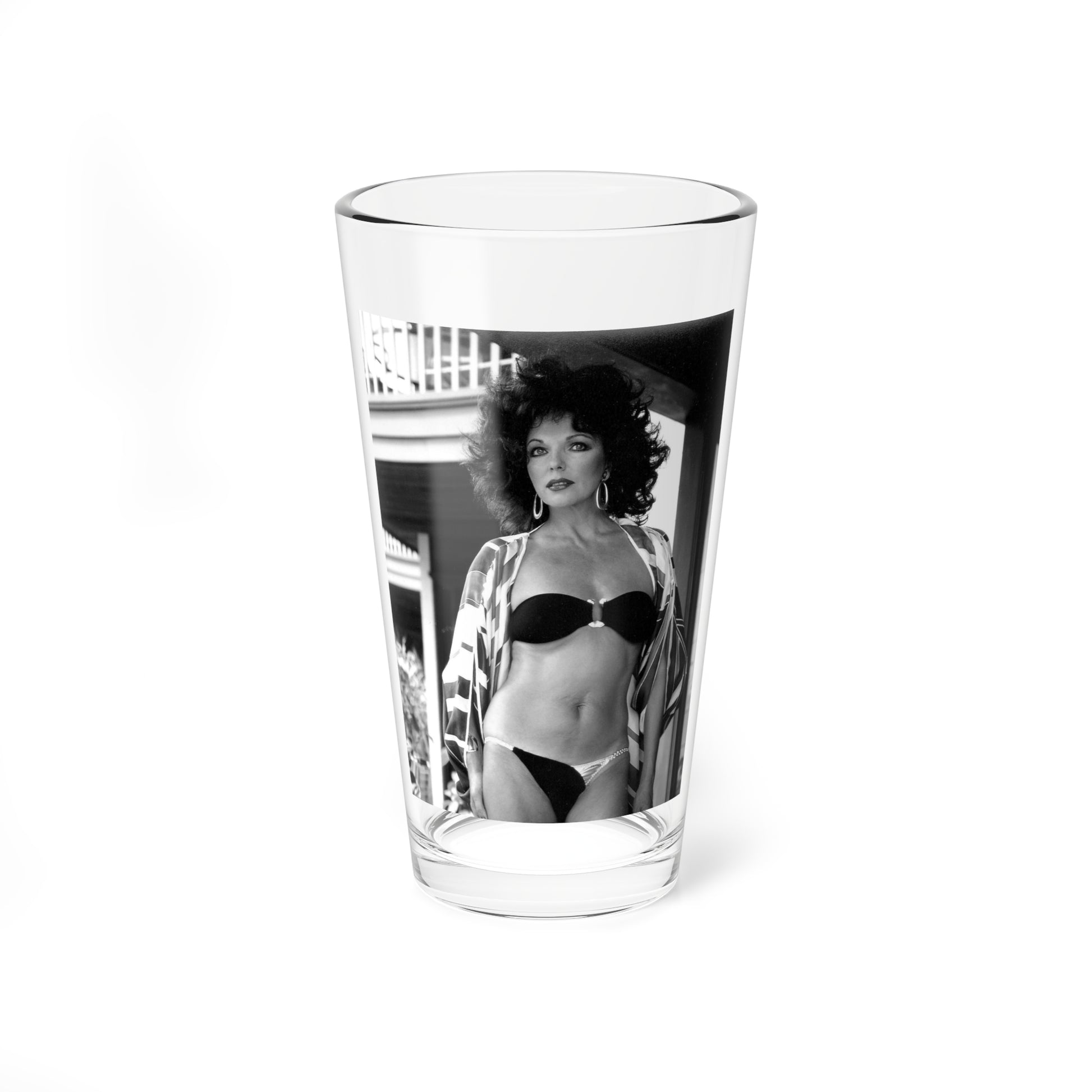 Joan Collins #548 (Vintage Female Icon) Pint Glass 16oz-16oz-Go Mug Yourself