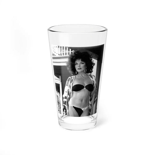 Joan Collins #548 (Vintage Female Icon) Pint Glass 16oz 16oz - Go Mug Yourself