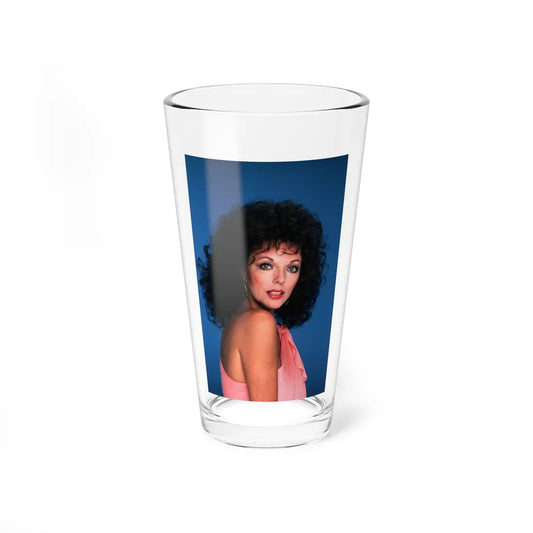 Joan Collins #555 (Vintage Female Icon) Pint Glass 16oz 16oz - Go Mug Yourself