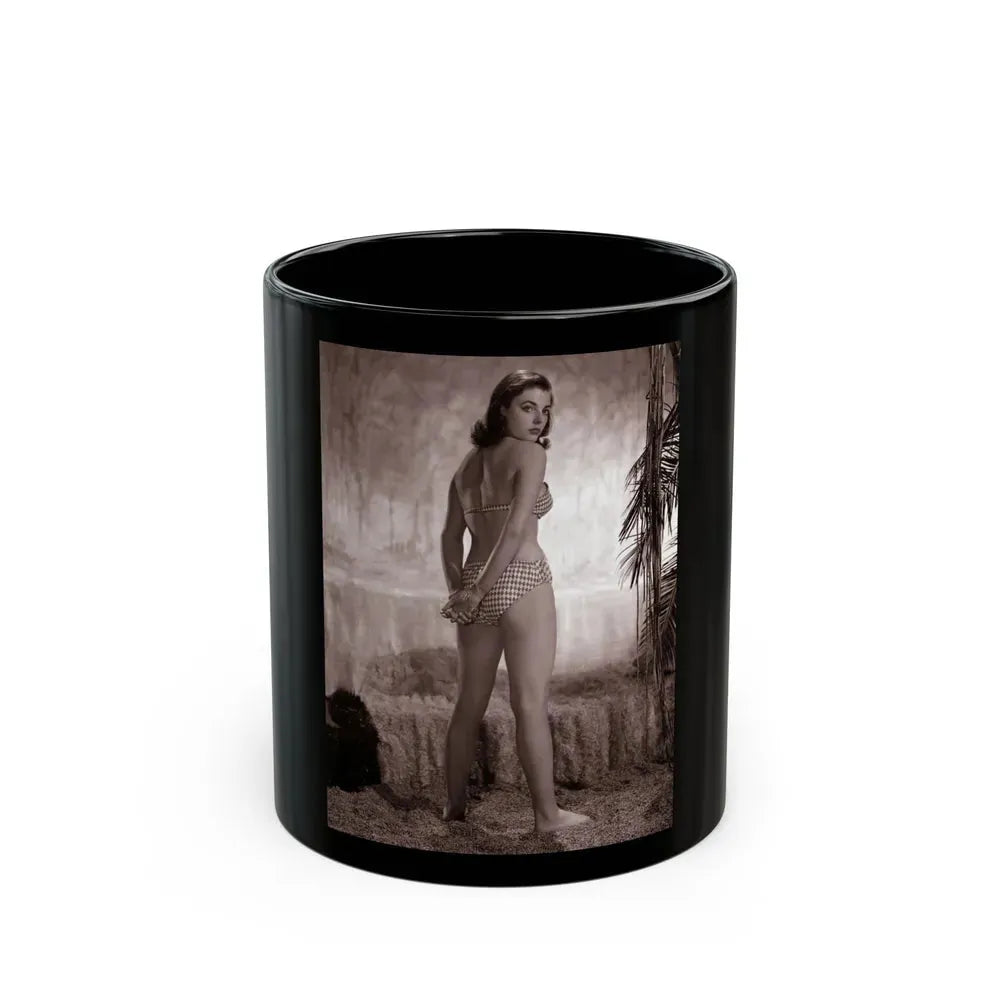 Joan Collins #559 (Vintage Female Icon) Black Coffee Mug 11oz - Go Mug Yourself