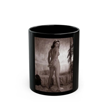 Joan Collins #559 (Vintage Female Icon) Black Coffee Mug 11oz - Go Mug Yourself