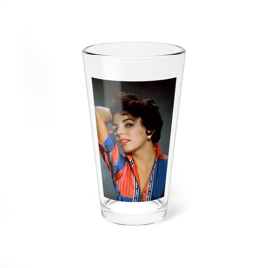 Joan Collins #563 (Vintage Female Icon) Pint Glass 16oz 16oz - Go Mug Yourself
