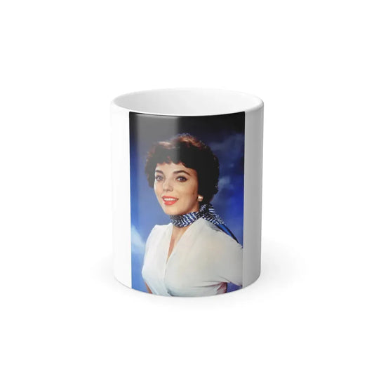 Joan Collins #564 (Vintage Female Icon) Color Changing Coffee Mug 11oz - Go Mug Yourself