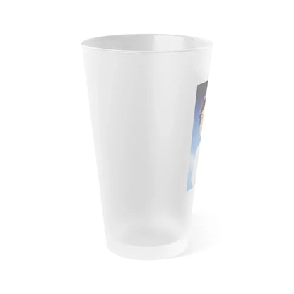 Joan Collins #564 (Vintage Female Icon) Frosted Pint Glass 16oz - Go Mug Yourself