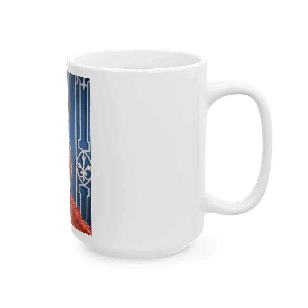 Joan Collins #567 (Vintage Female Icon) White Coffee Mug - Go Mug Yourself