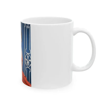 Joan Collins #567 (Vintage Female Icon) White Coffee Mug - Go Mug Yourself
