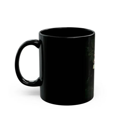 Joan Collins #568 (Vintage Female Icon) Black Coffee Mug - Go Mug Yourself