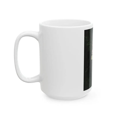 Joan Collins #568 (Vintage Female Icon) White Coffee Mug - Go Mug Yourself