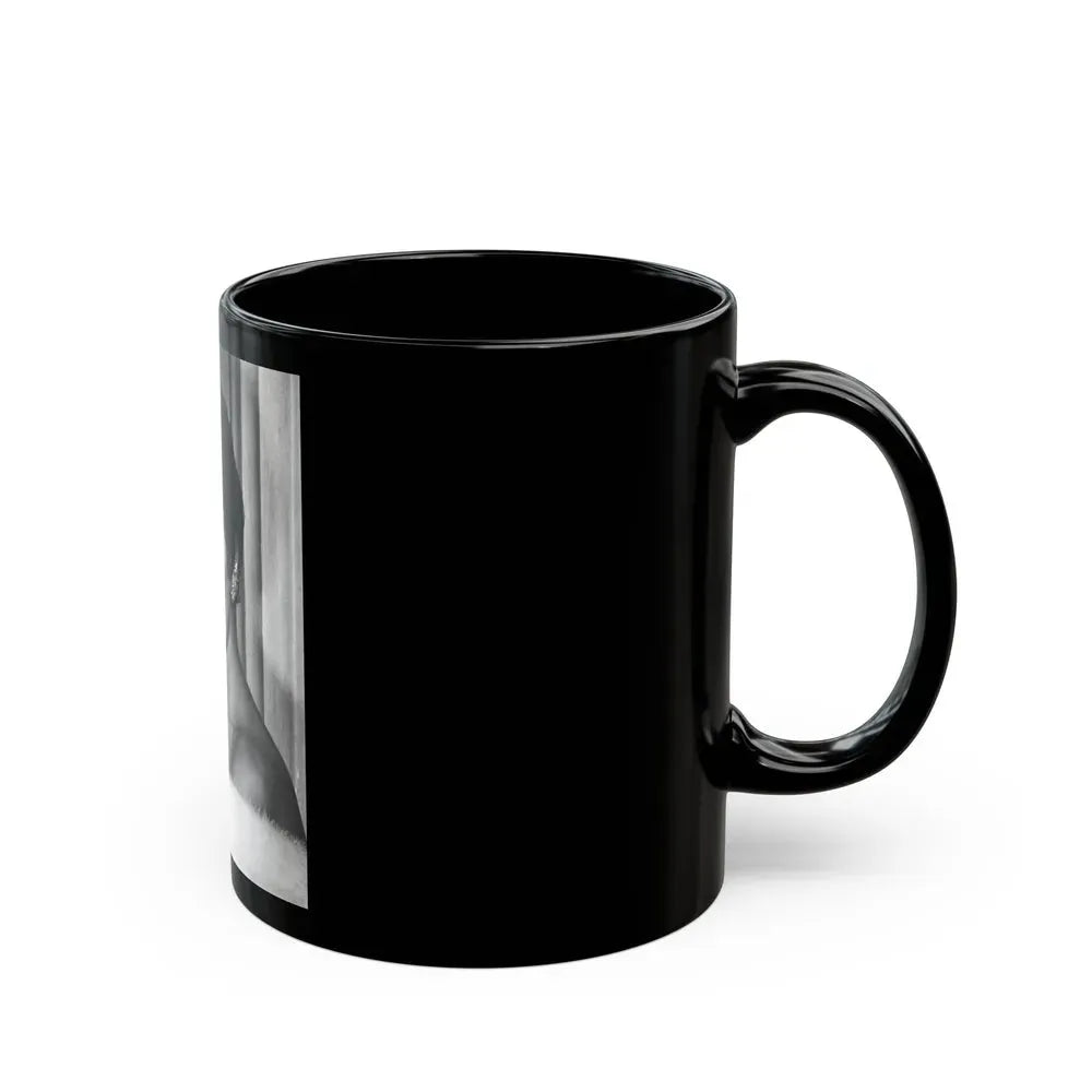 Joan Collins #572 (Vintage Female Icon) Black Coffee Mug - Go Mug Yourself