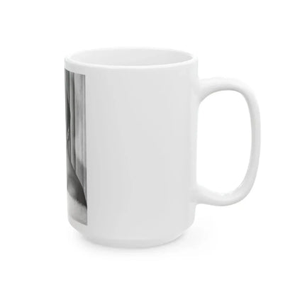 Joan Collins #572 (Vintage Female Icon) White Coffee Mug - Go Mug Yourself