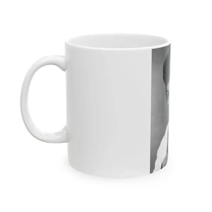 Joan Collins #572 (Vintage Female Icon) White Coffee Mug - Go Mug Yourself