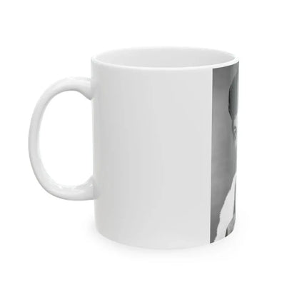 Joan Collins #572 (Vintage Female Icon) White Coffee Mug - Go Mug Yourself