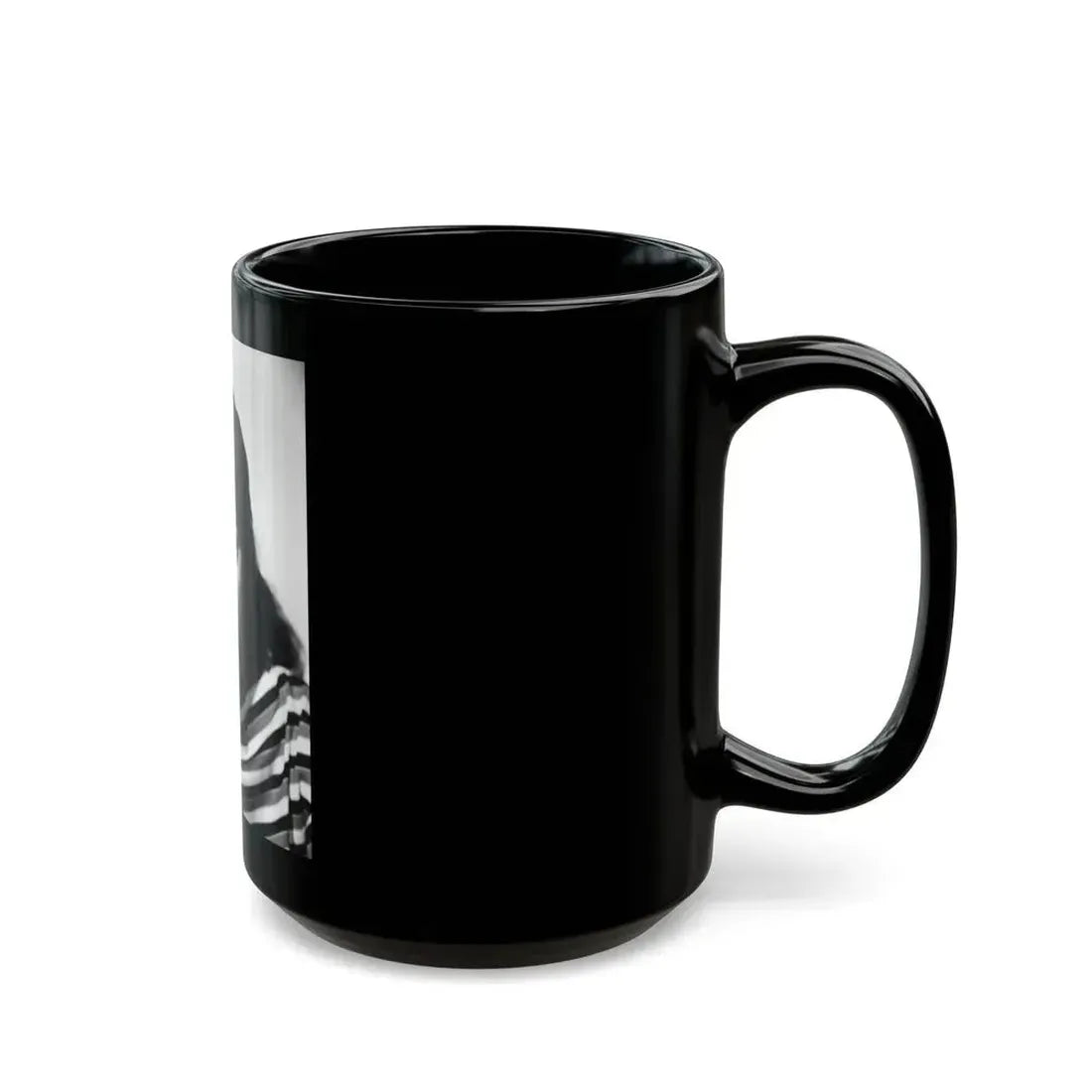 Joan Collins #573 (Vintage Female Icon) Black Coffee Mug - Go Mug Yourself