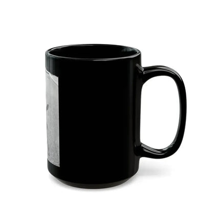 Joan Collins #575 (Vintage Female Icon) Black Coffee Mug - Go Mug Yourself