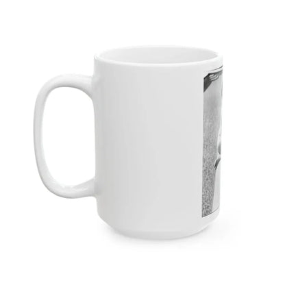 Joan Collins #575 (Vintage Female Icon) White Coffee Mug - Go Mug Yourself