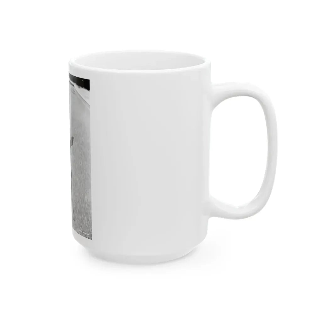 Joan Collins #575 (Vintage Female Icon) White Coffee Mug - Go Mug Yourself