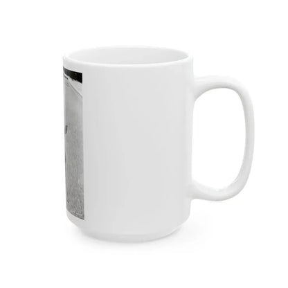 Joan Collins #575 (Vintage Female Icon) White Coffee Mug - Go Mug Yourself