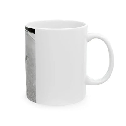 Joan Collins #575 (Vintage Female Icon) White Coffee Mug - Go Mug Yourself