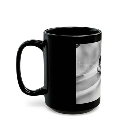 Joan Collins #578 1 (Vintage Female Icon) Black Coffee Mug - Go Mug Yourself