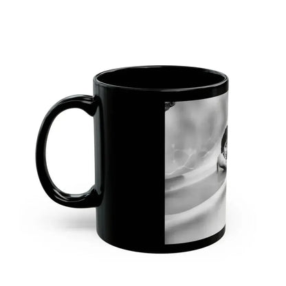 Joan Collins #578 1 (Vintage Female Icon) Black Coffee Mug - Go Mug Yourself