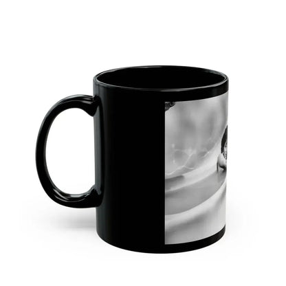 Joan Collins #578 1 (Vintage Female Icon) Black Coffee Mug - Go Mug Yourself
