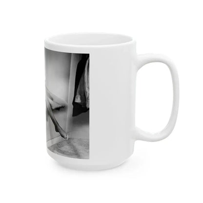 Joan Collins #578 1 (Vintage Female Icon) White Coffee Mug - Go Mug Yourself