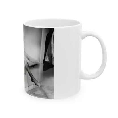 Joan Collins #578 1 (Vintage Female Icon) White Coffee Mug - Go Mug Yourself