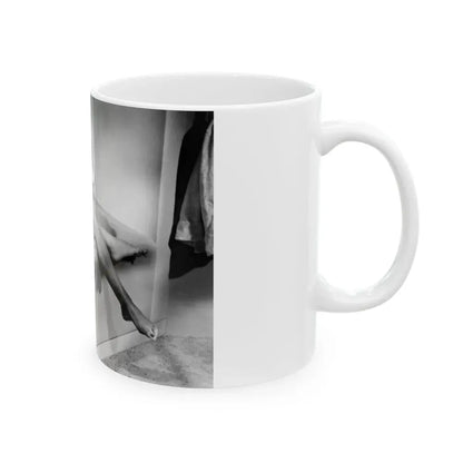 Joan Collins #578 1 (Vintage Female Icon) White Coffee Mug - Go Mug Yourself